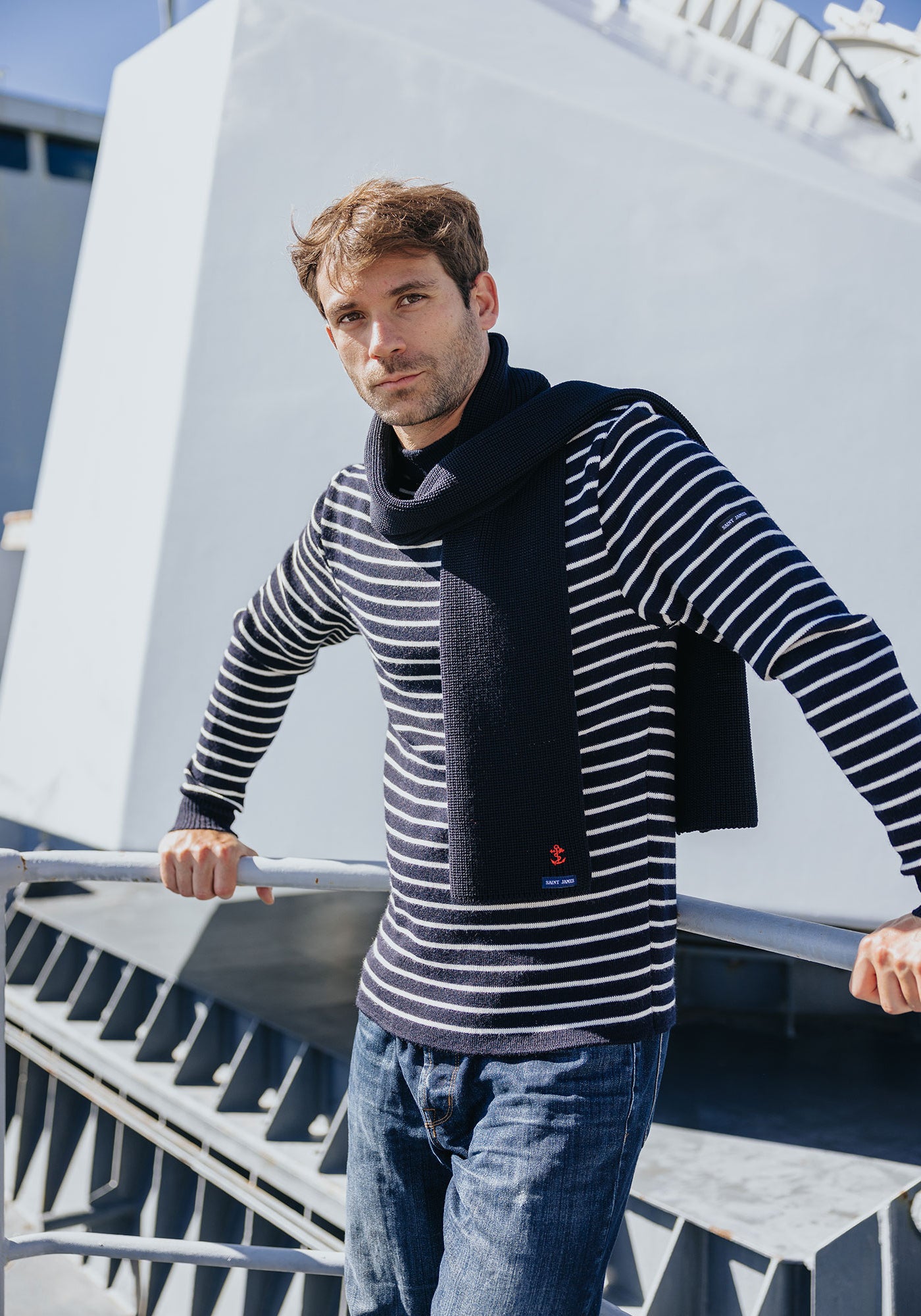 Emerillon Scarf x Marine nationale (NAVY)