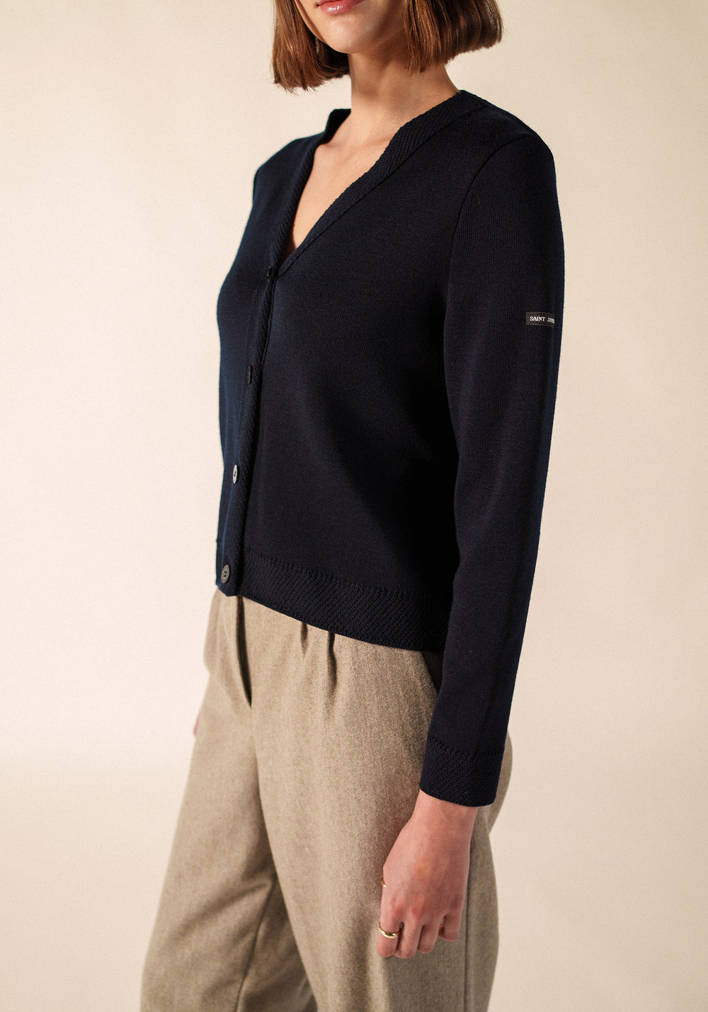 Coutances Cardigan (NAVY)