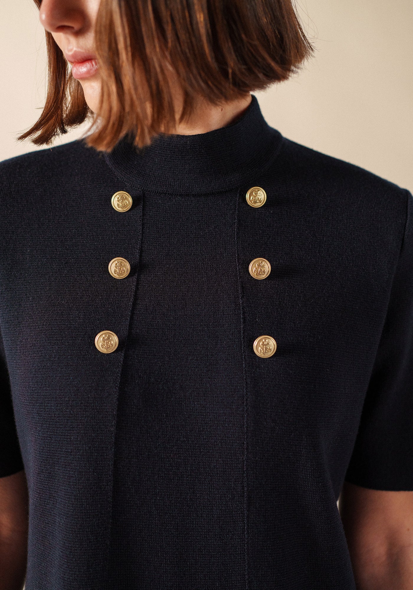 Goélette Dress (NAVY)