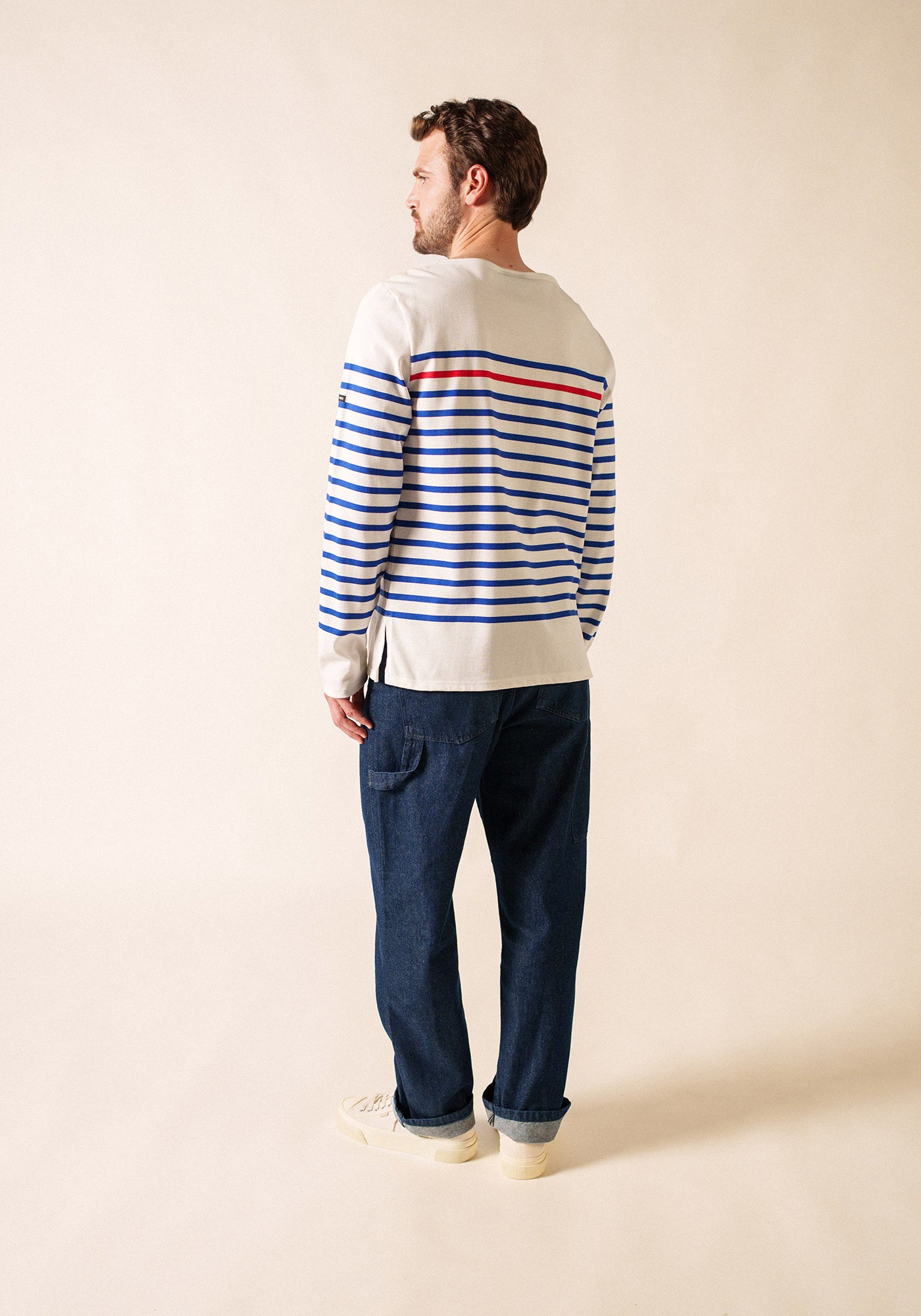 Naval red stripe sailor shirt (NEIGE/GITANE/TULIPE)