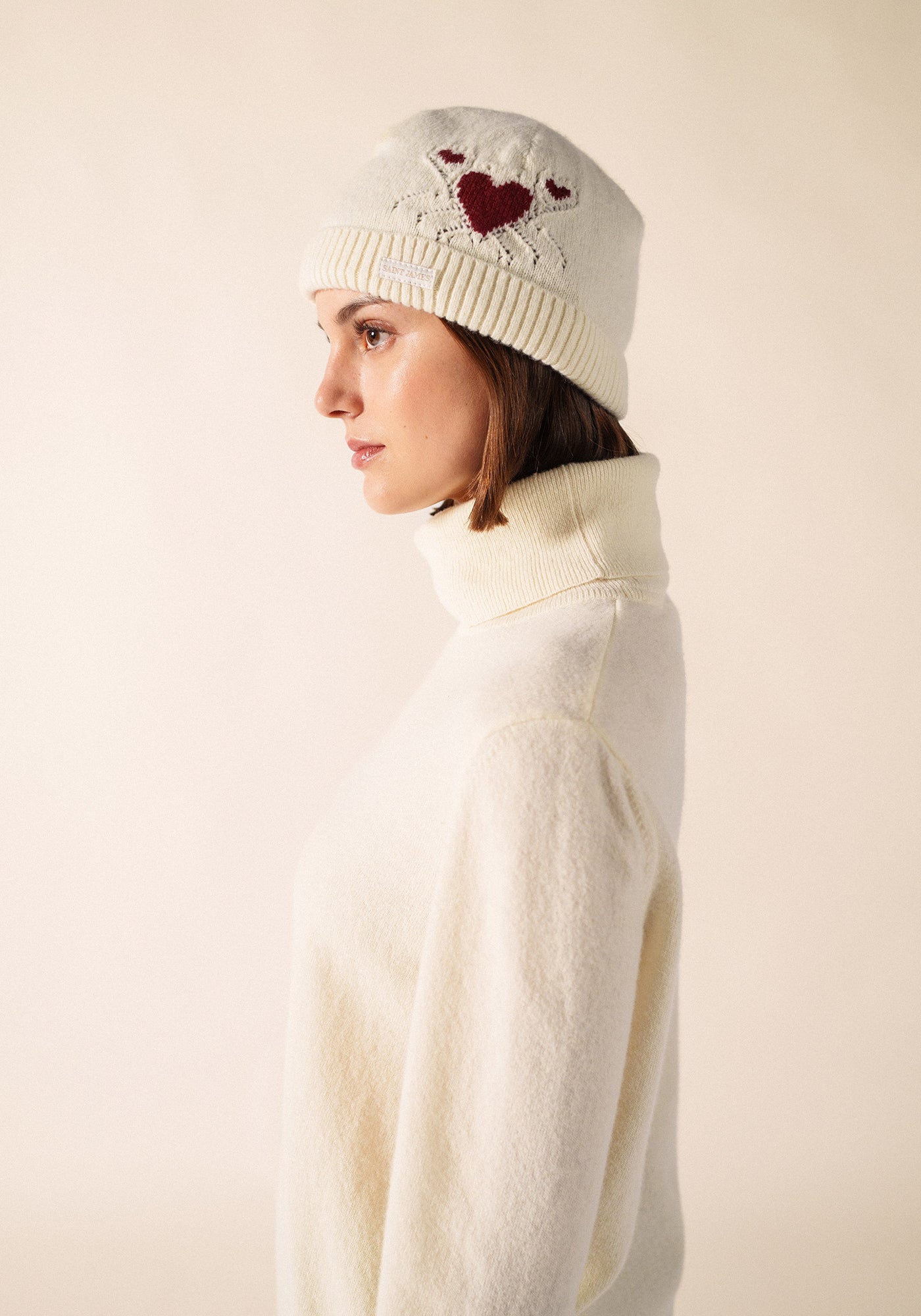 Portune Beanie (ECUME/BORDEAUX)