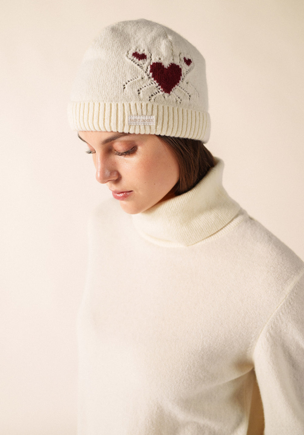 Portune Beanie (ECUME/BORDEAUX)