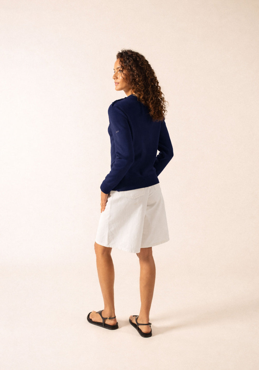 Cancale Cotton Jumper (MARINE)