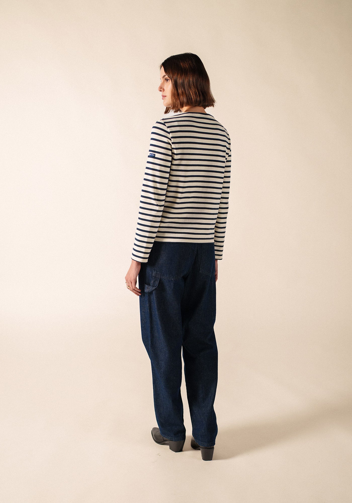 Portune Breton Shirt (ECRU/MARINE)