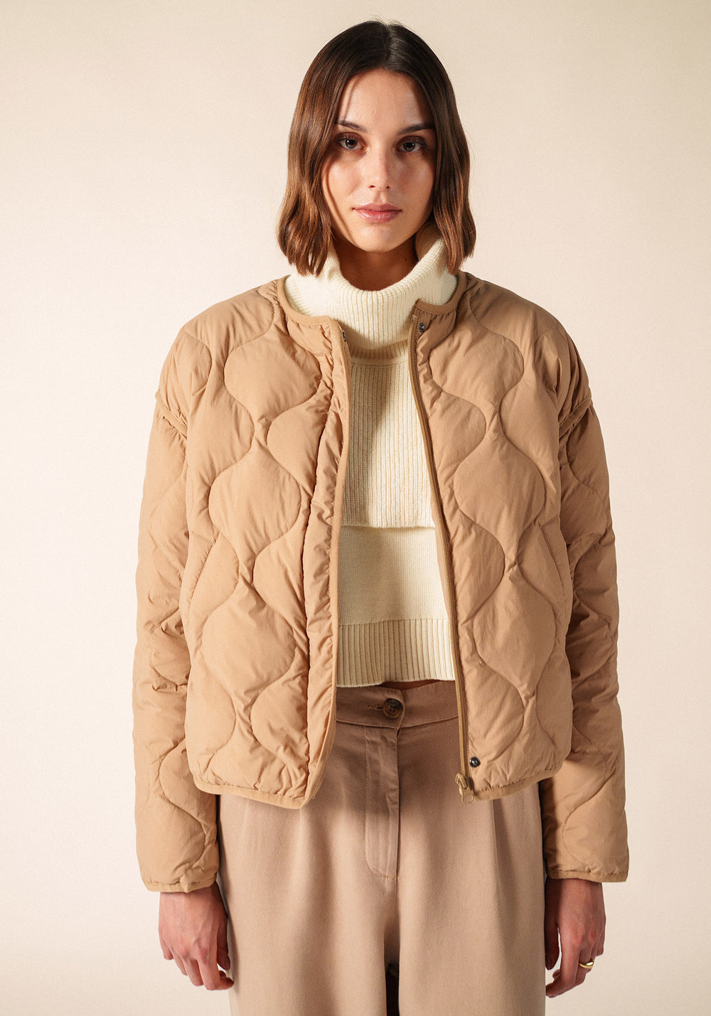 Roll-neck dickey (ECUME)