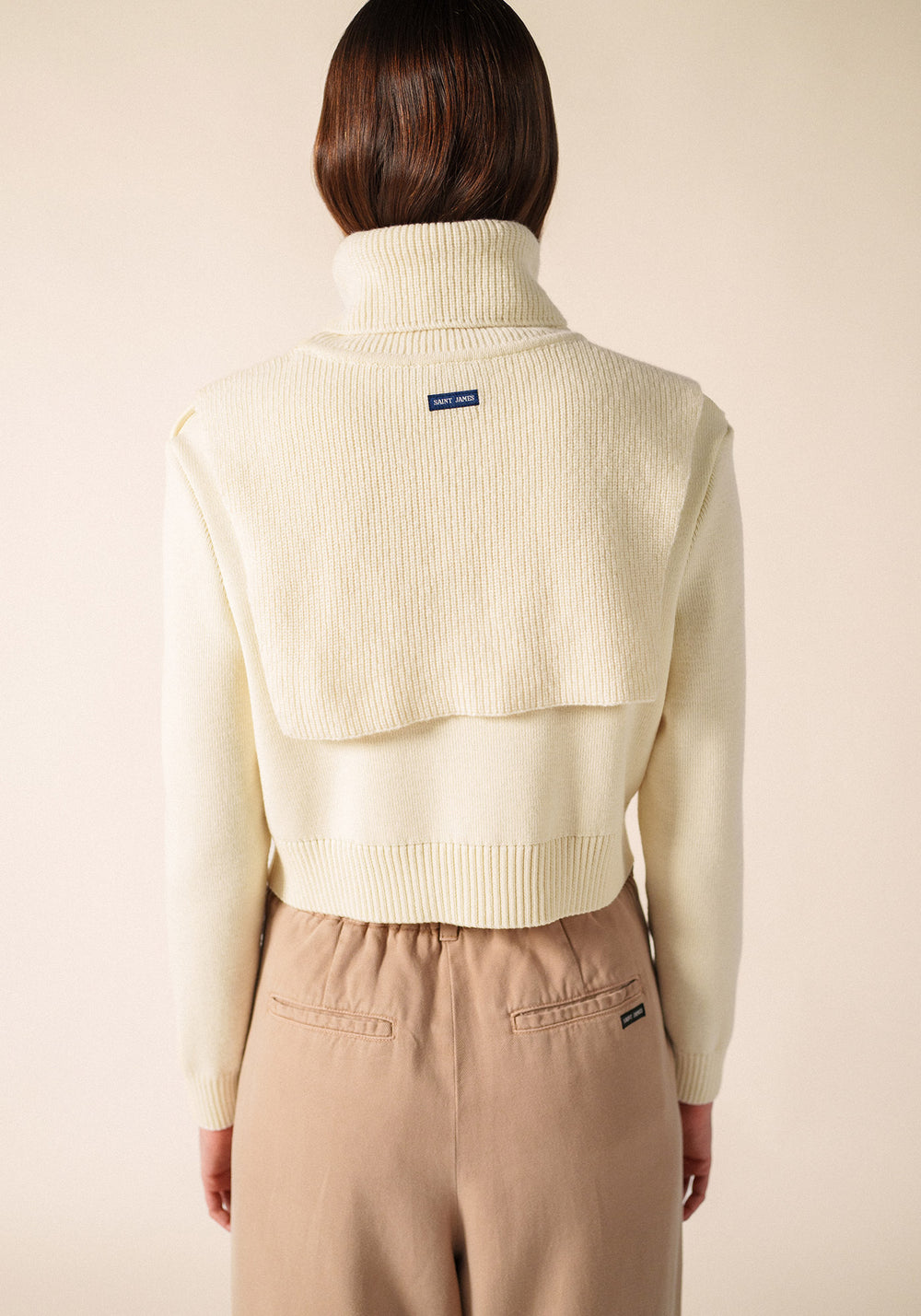 Roll-neck dickey (ECUME)