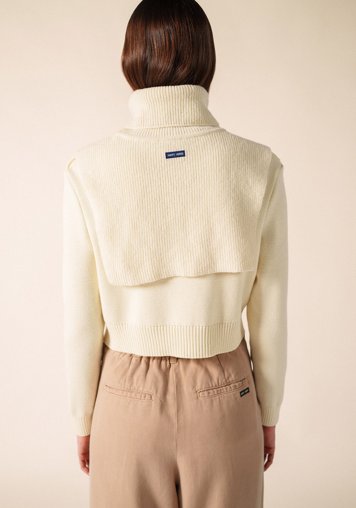 Roll-neck dickey (ECUME)