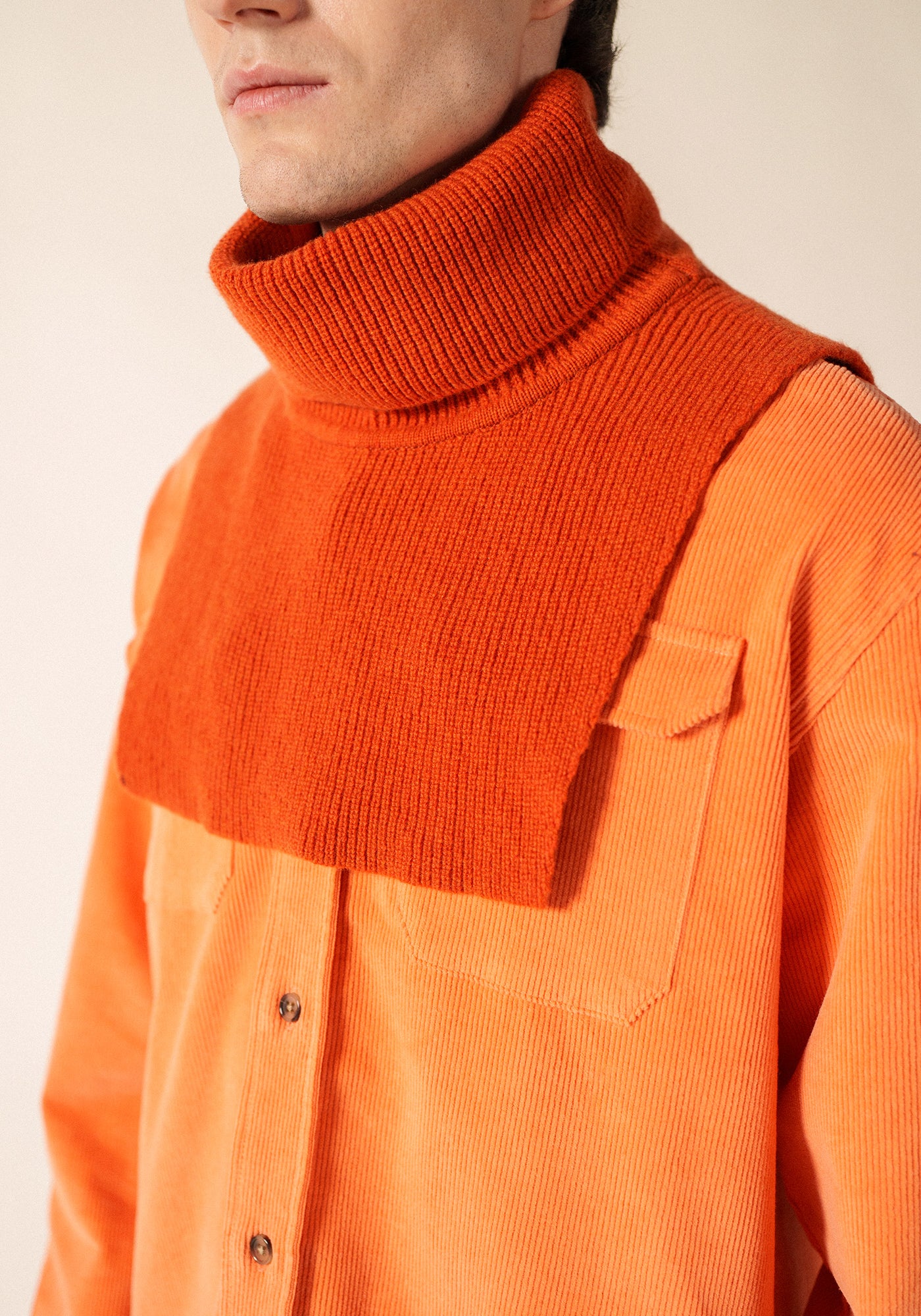 Roll-neck dickey (CONFIT)
