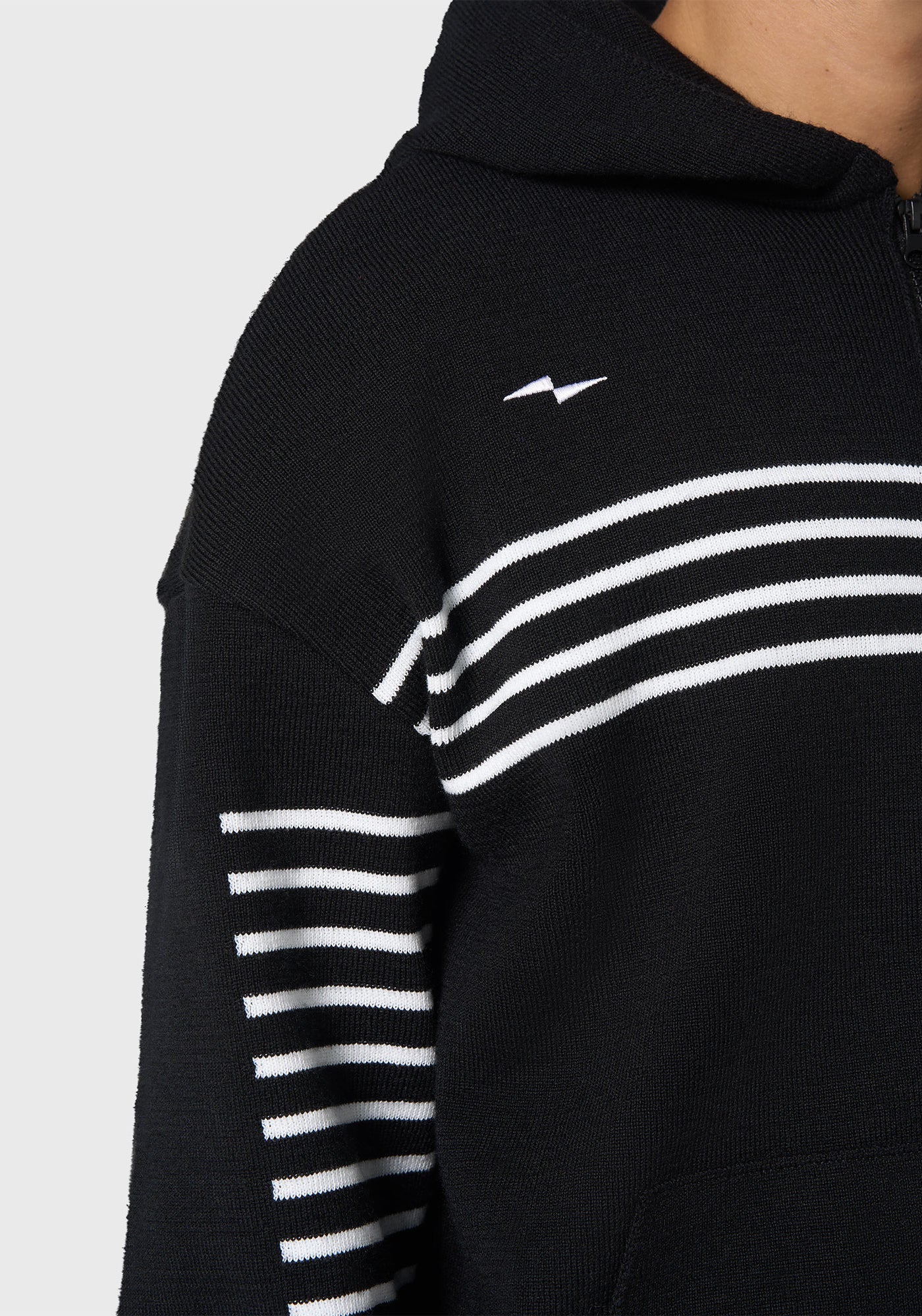 Kobourg hoodie - SAINT JAMES x AVNIER (NOIR)