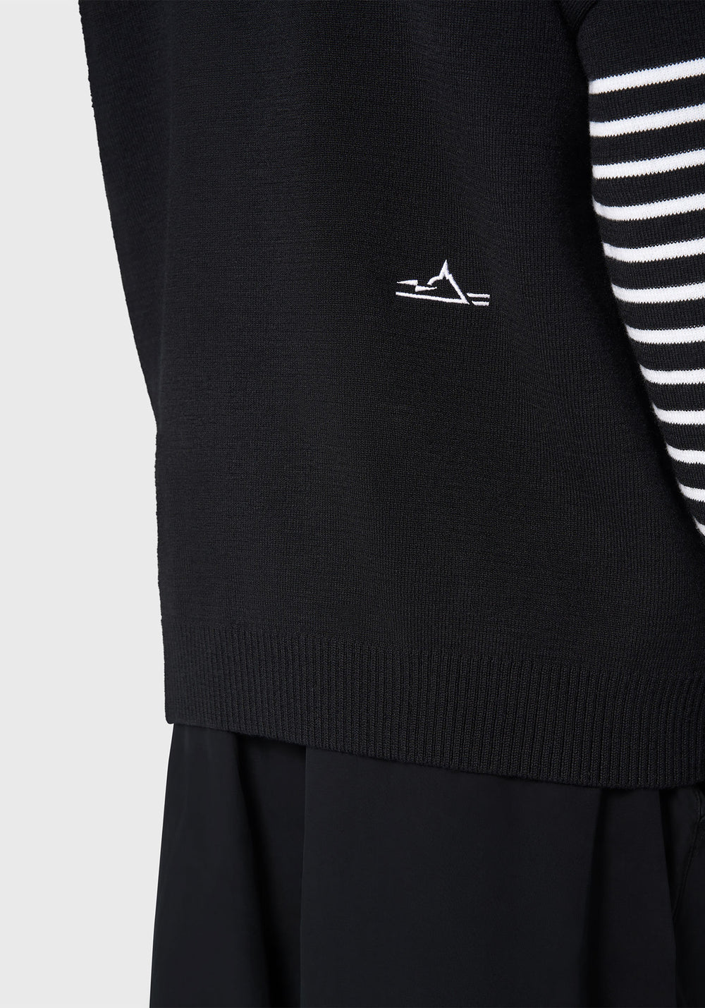 Kobourg hoodie - SAINT JAMES x AVNIER (NOIR)