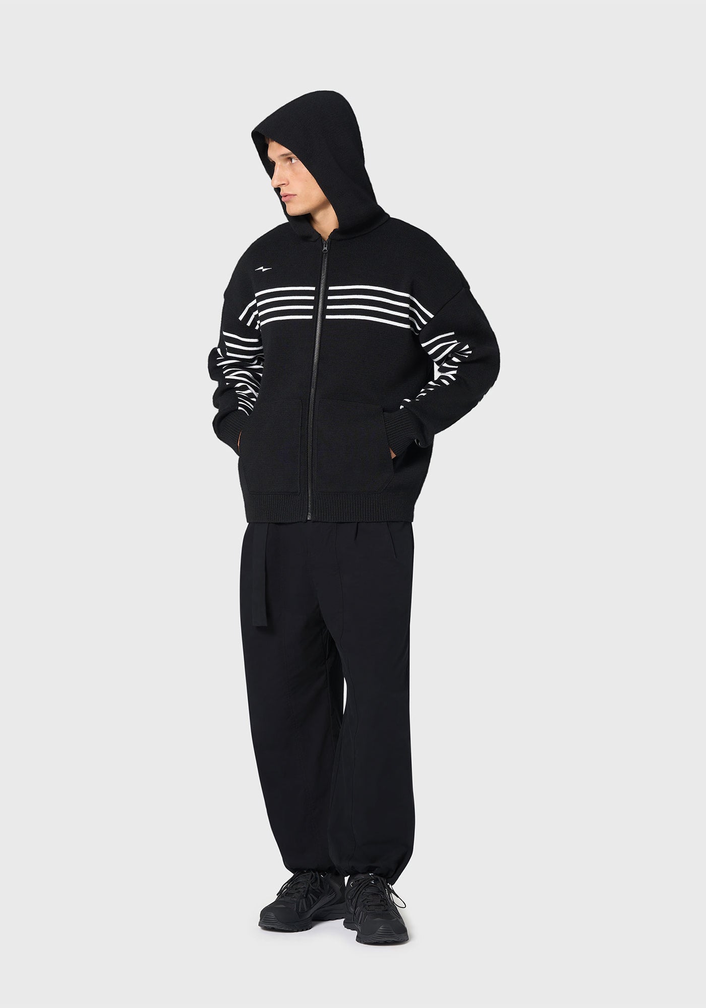 Kobourg hoodie - SAINT JAMES x AVNIER (NOIR)