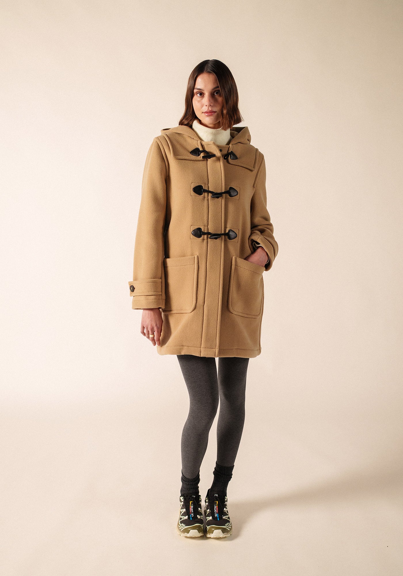 Classic Duffle Coat (BEIGE FONCE)
