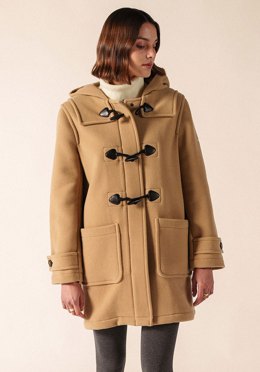 Classic Duffle Coat (BEIGE FONCE)