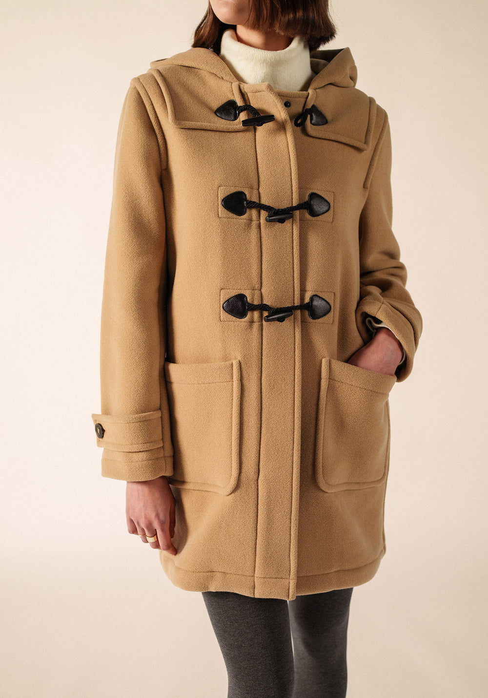 Classic Duffle Coat (BEIGE FONCE)