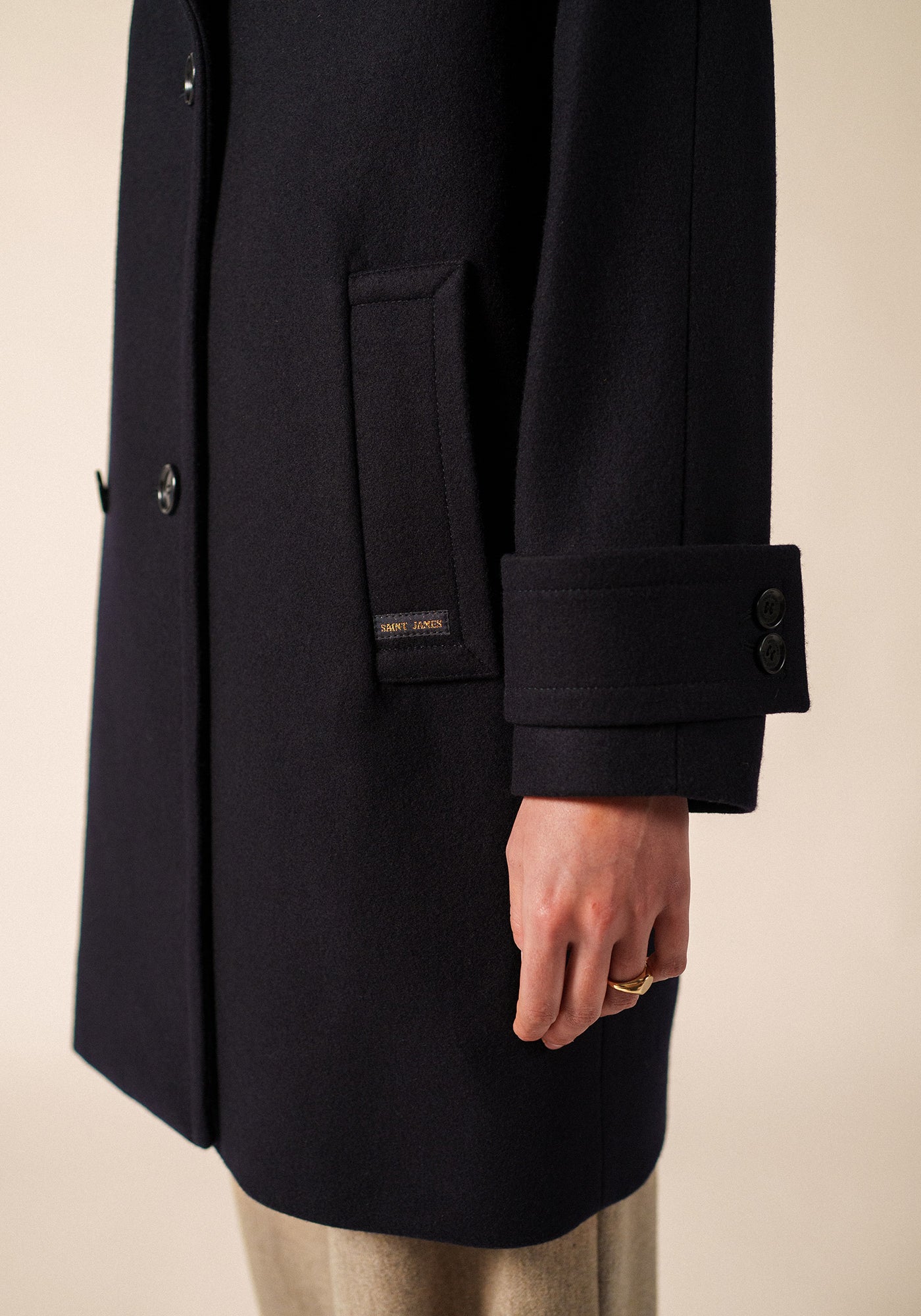 Ste Laura Coat (NAVY)