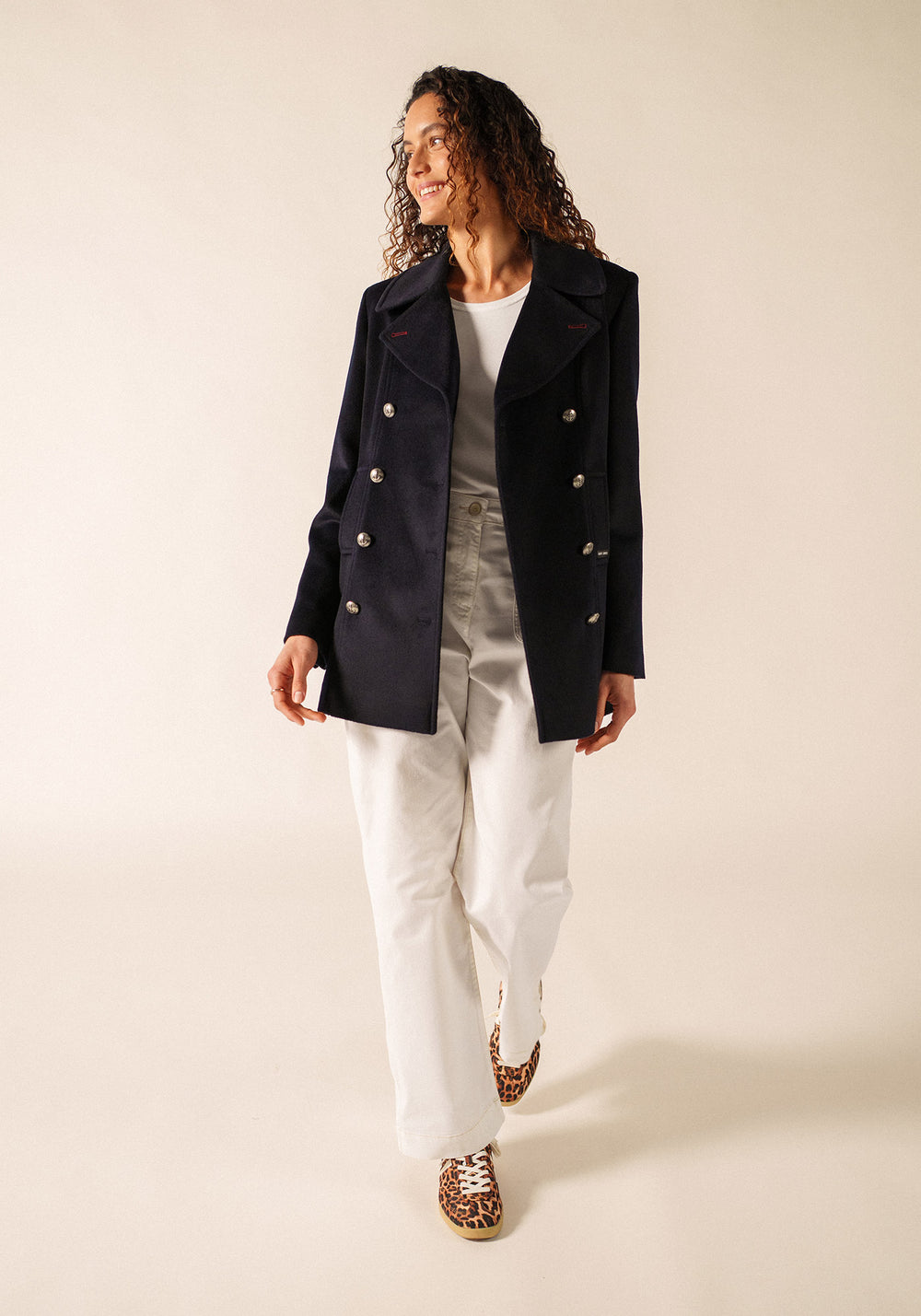 St Briac peacoat (NAVY)
