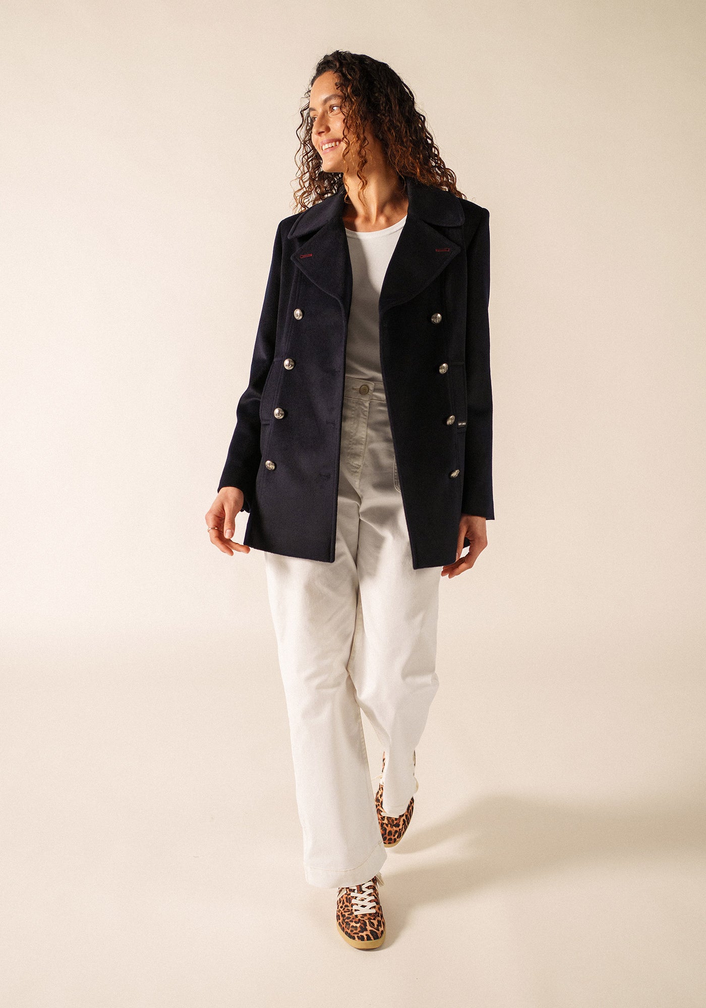 St Briac peacoat (NAVY)