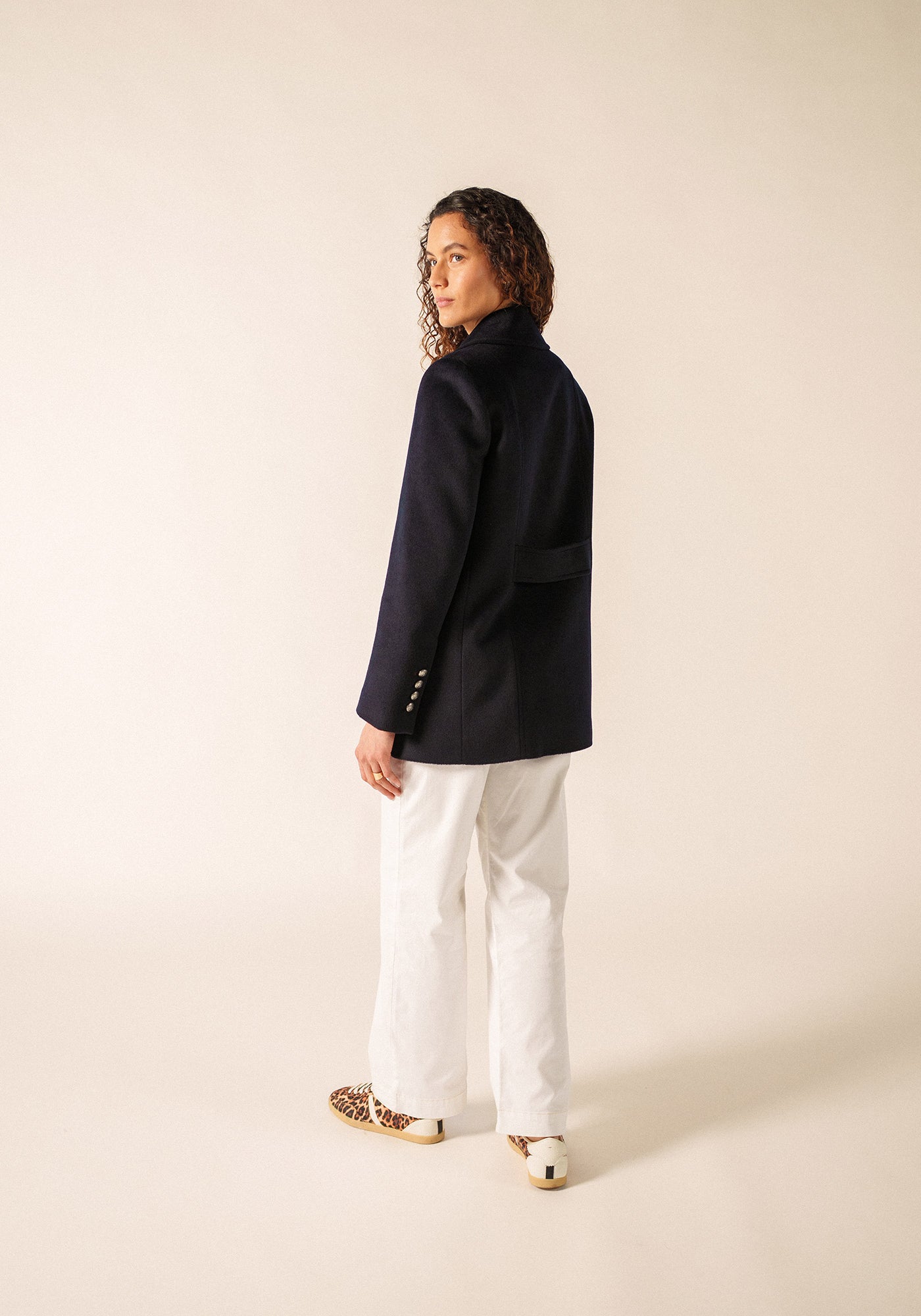 St Briac peacoat (NAVY)
