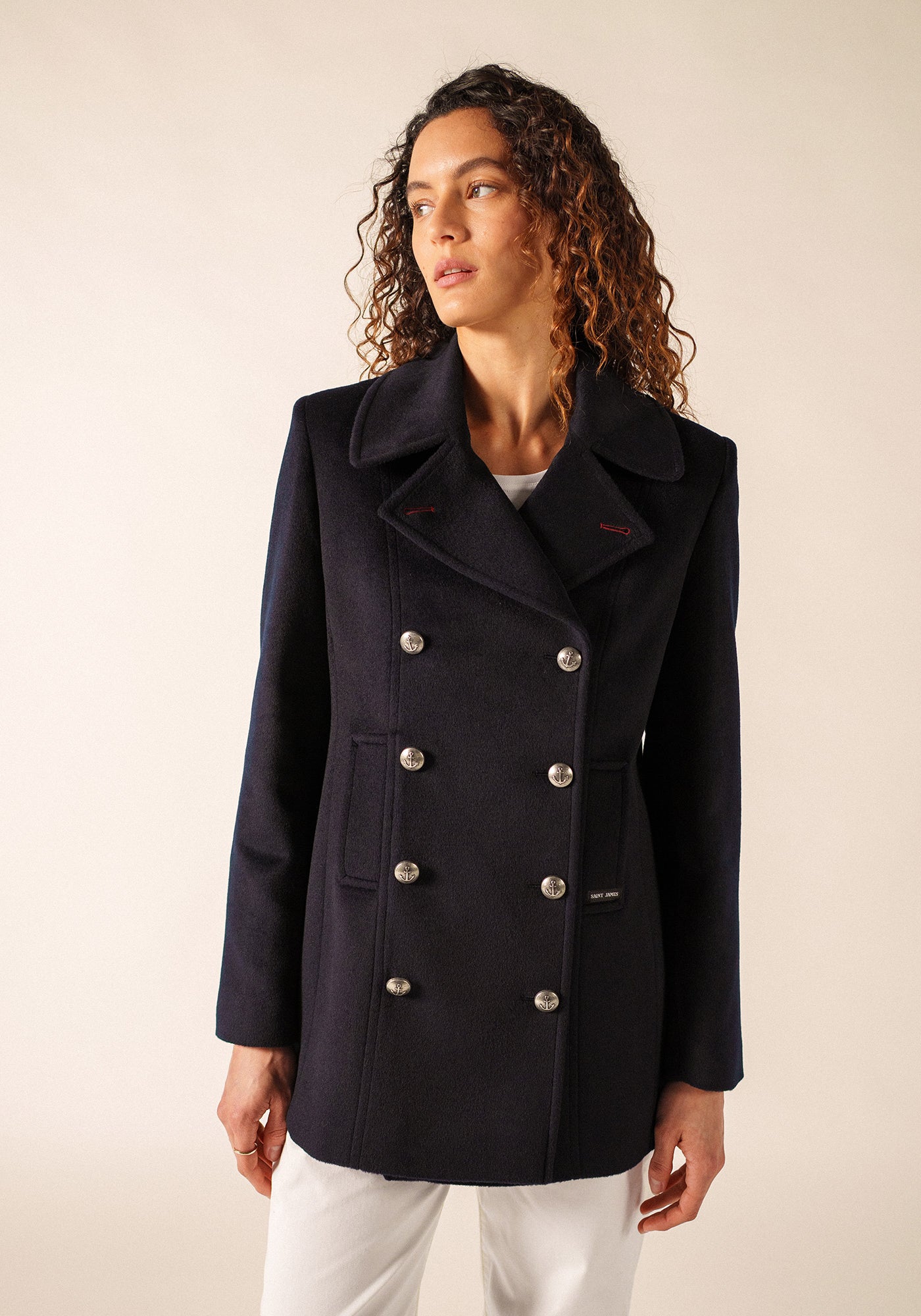 St Briac peacoat (NAVY)