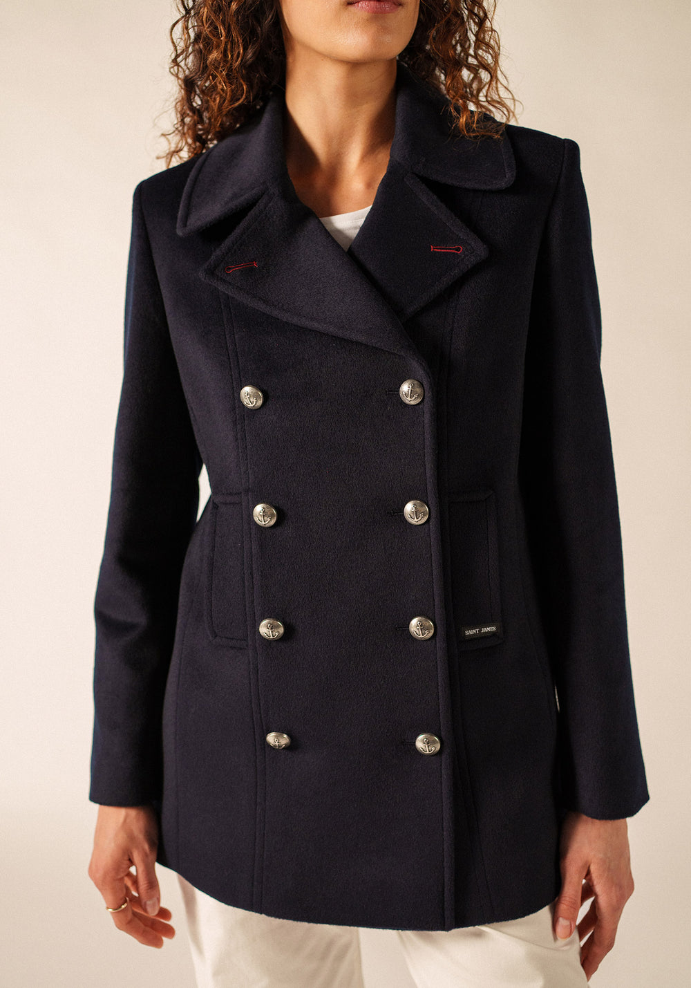 St Briac peacoat (NAVY)