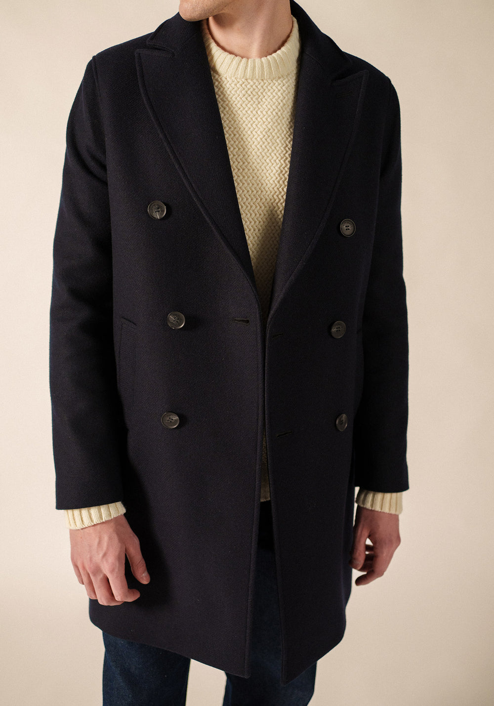 St Bjorn Coat (NAVY)