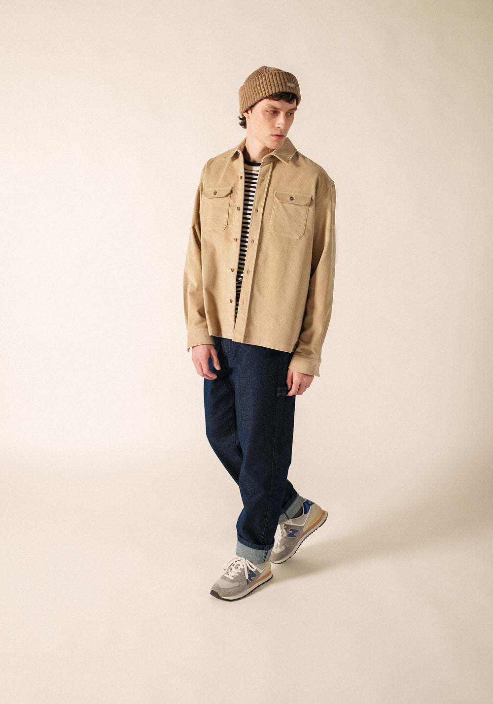 St Firmin Overshirt (BEIGE)