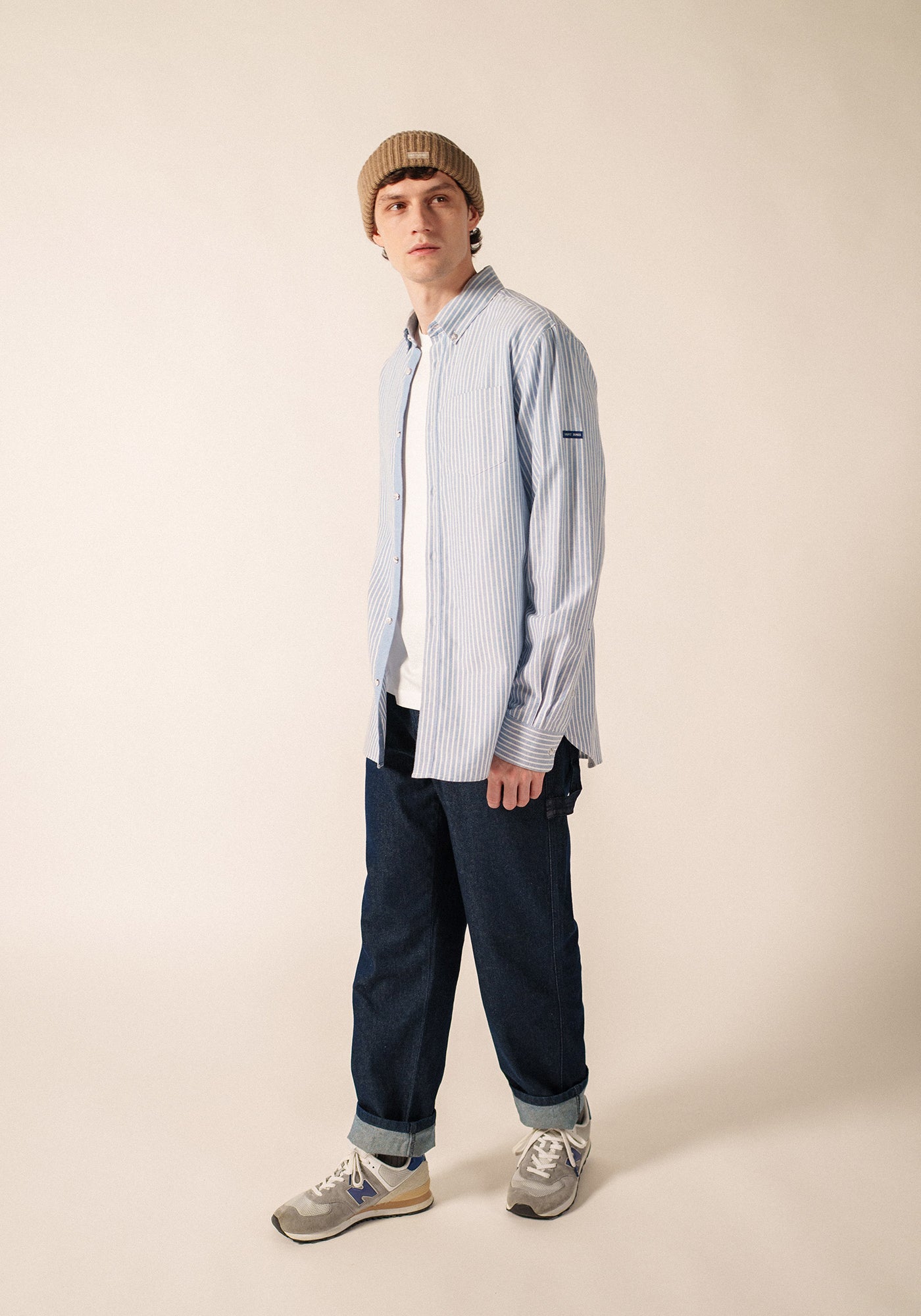 Côme Shirt (BLEU/BLANC)