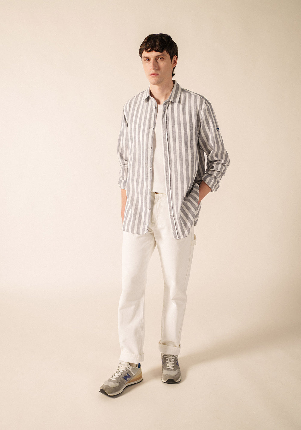 Jonas Shirt (BLANC/AMIRAL)