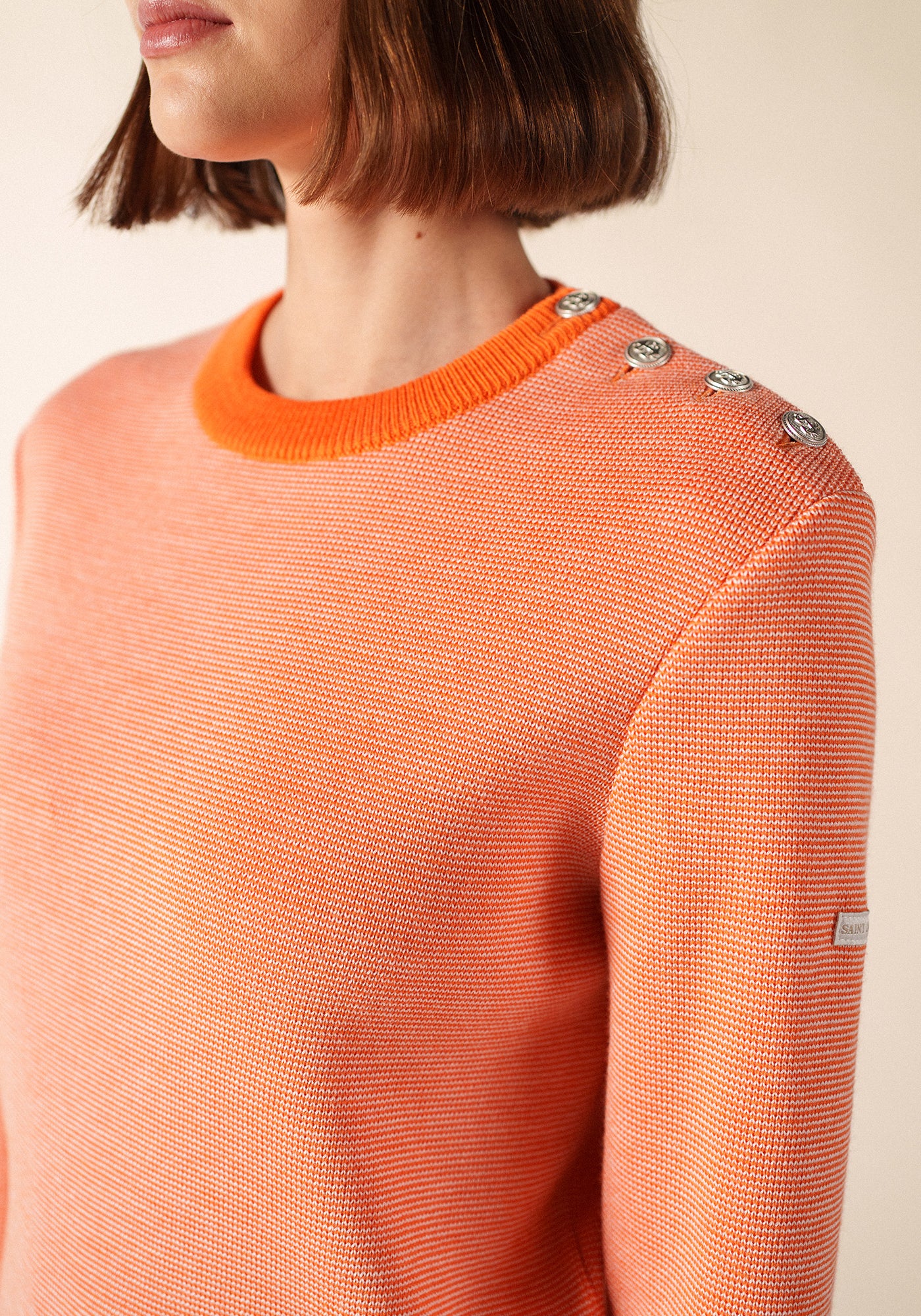 Cancale Sailor Jumper (CONFIT/BLANC)