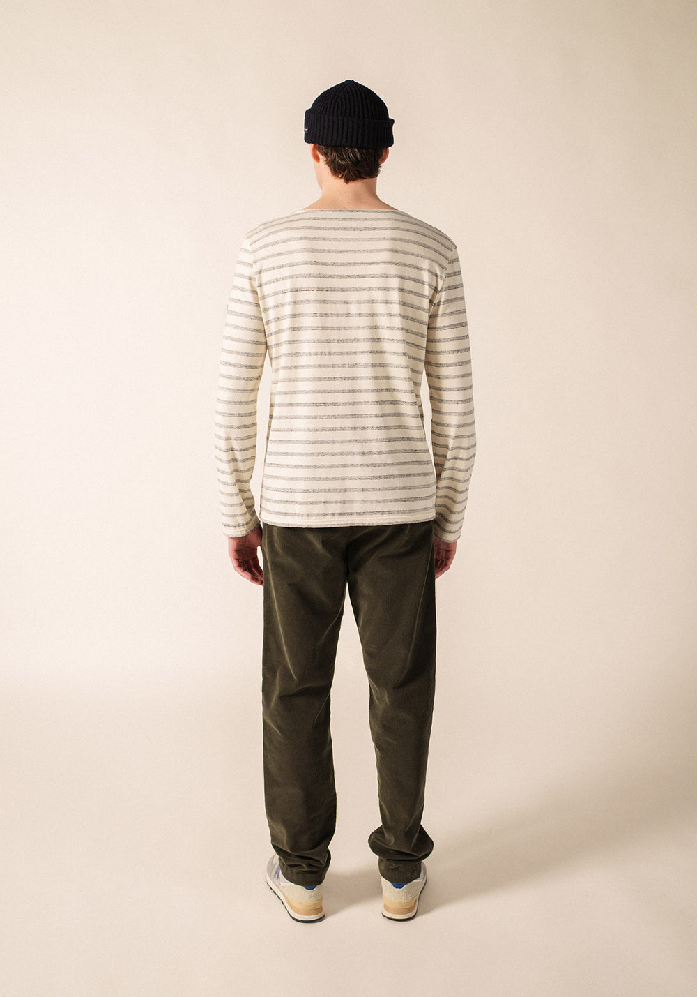 Beille Breton Shirt (ECRU/GRIS)