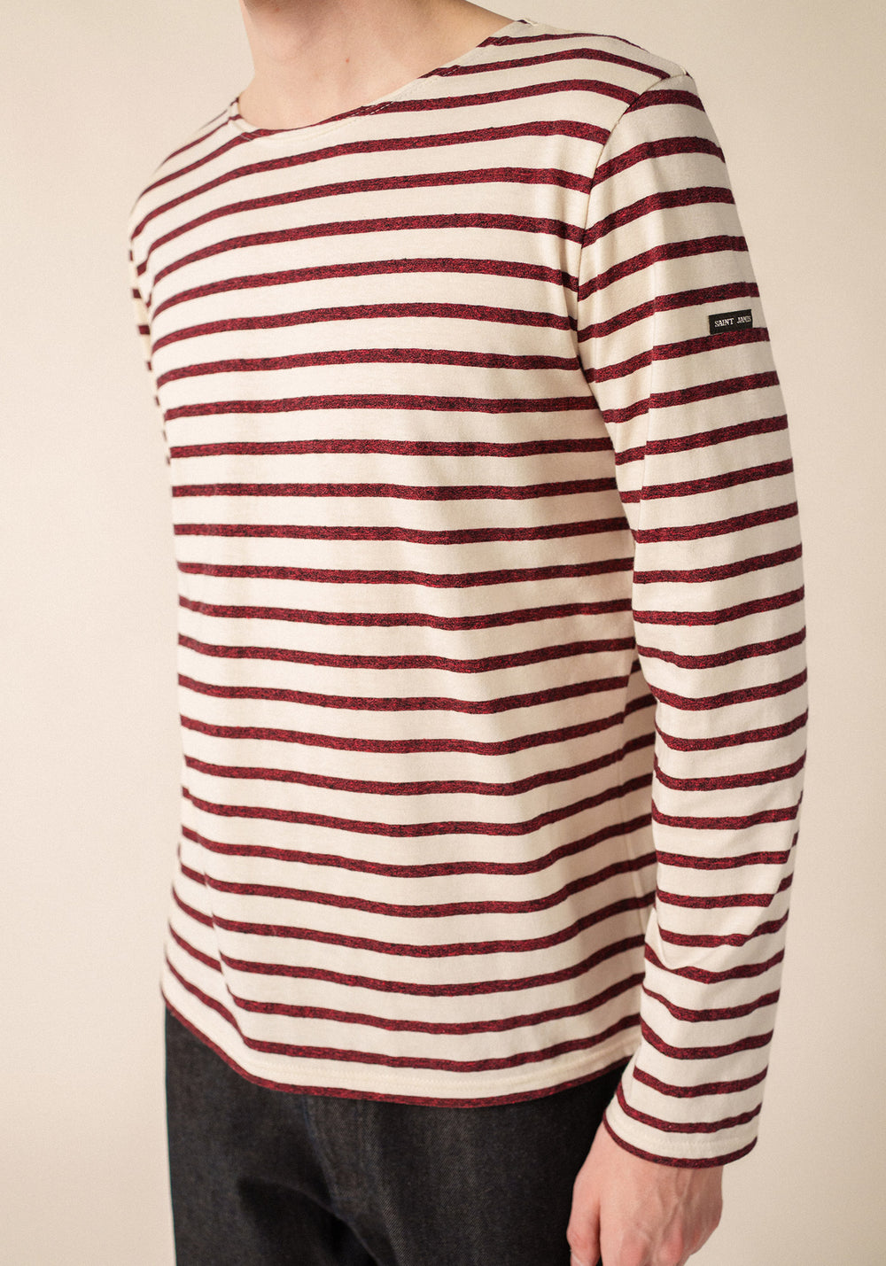 Beille Breton Shirt (ECRU/TWEED)