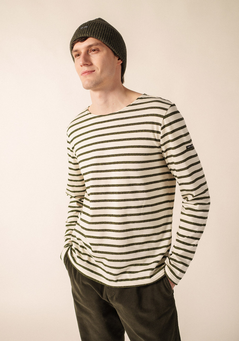 Beille Breton Shirt (ECRU/LAND)