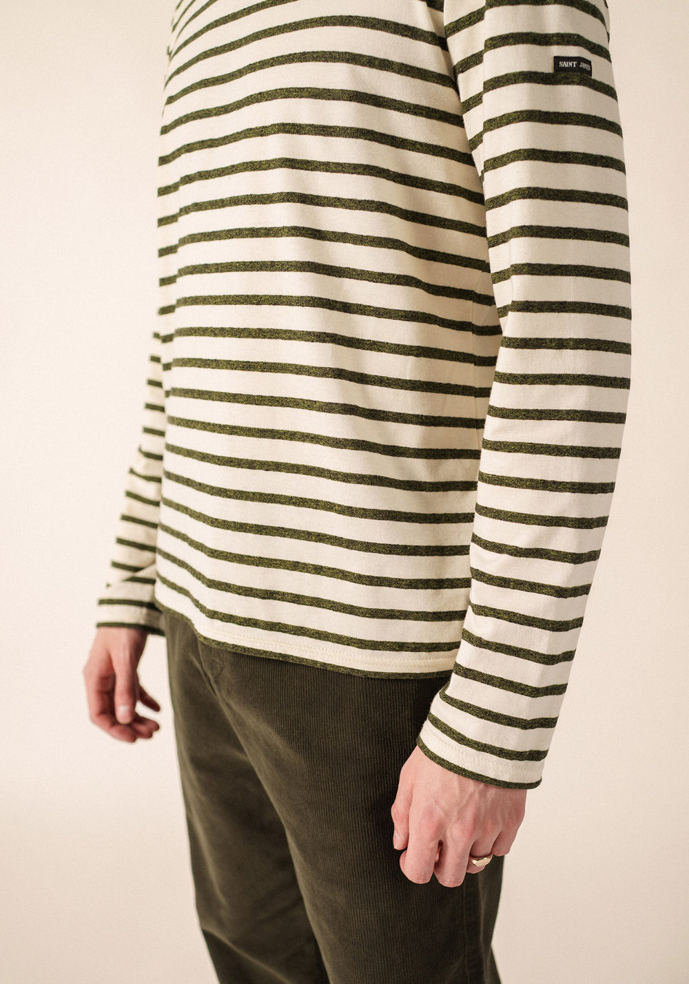 Beille Breton Shirt (ECRU/LAND)