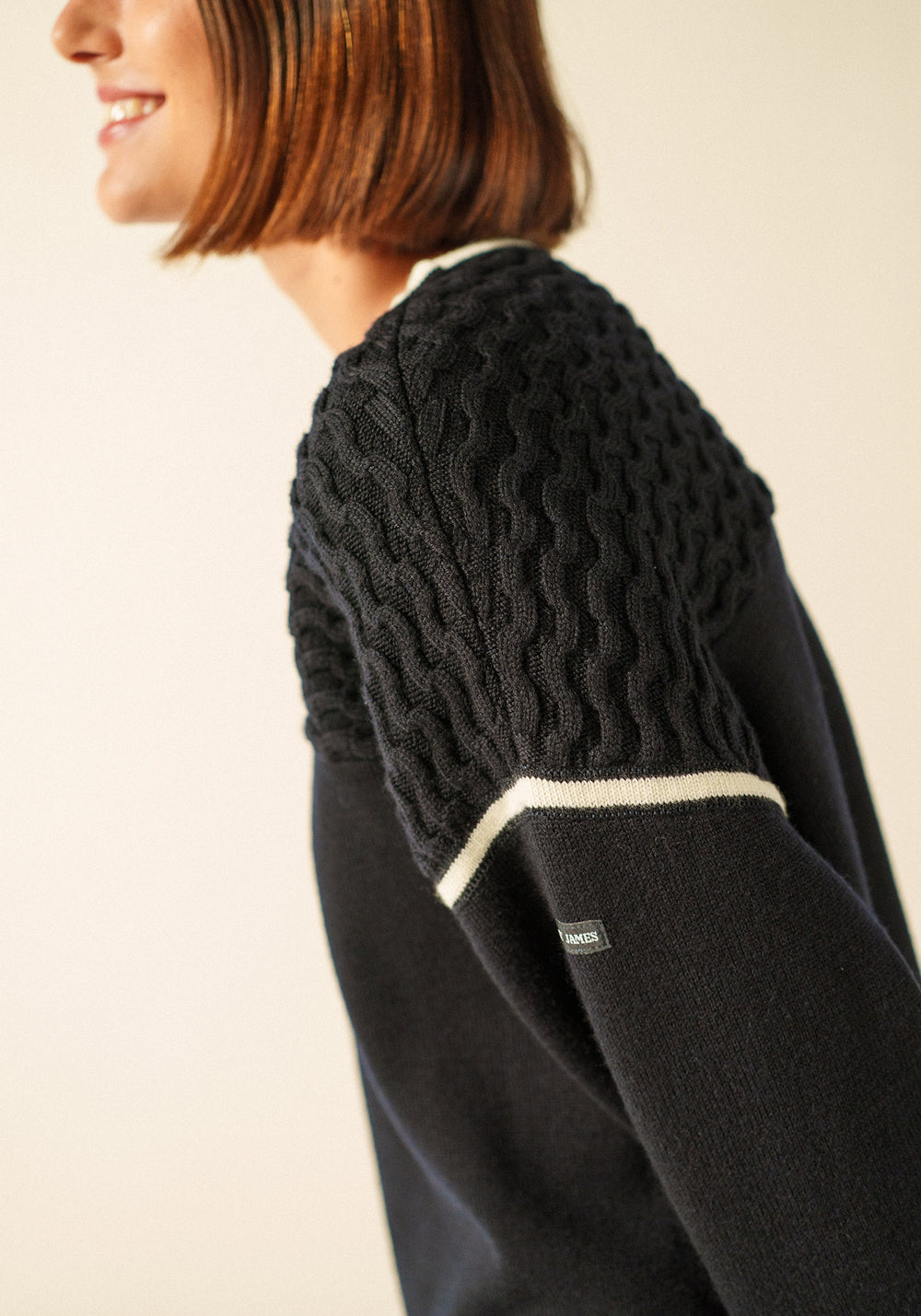 Drift jumper x Isabelle Ballu (NAVY/ECRU)