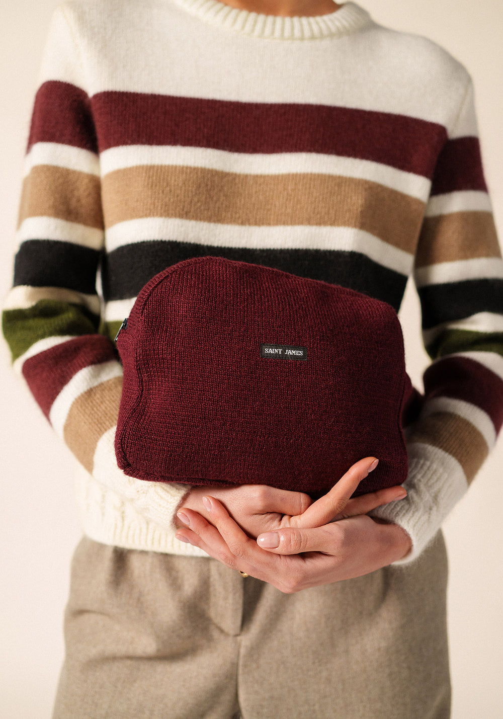 Wool Pouch (TWEED)
