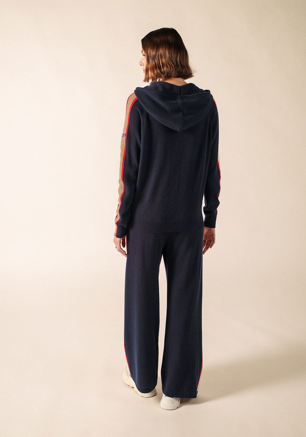 Byron Bay Sweatshirt x Collette Dinnigan (NAVY/CAMEL/TULIPE)