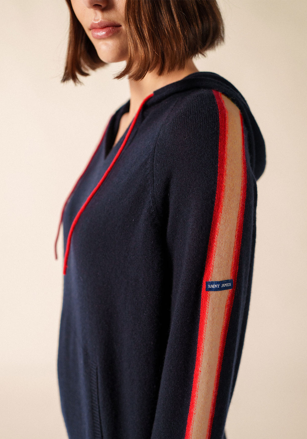 Byron Bay Sweatshirt x Collette Dinnigan (NAVY/CAMEL/TULIPE)