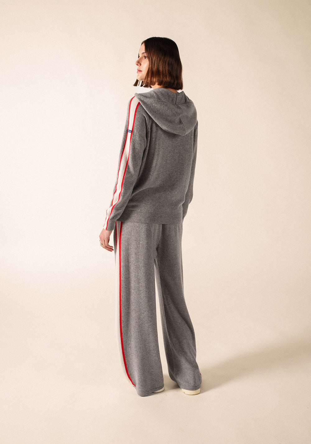 Byron Bay Sweatshirt x Collette Dinnigan (GRIS CHINE/ECUME/TULIPE)