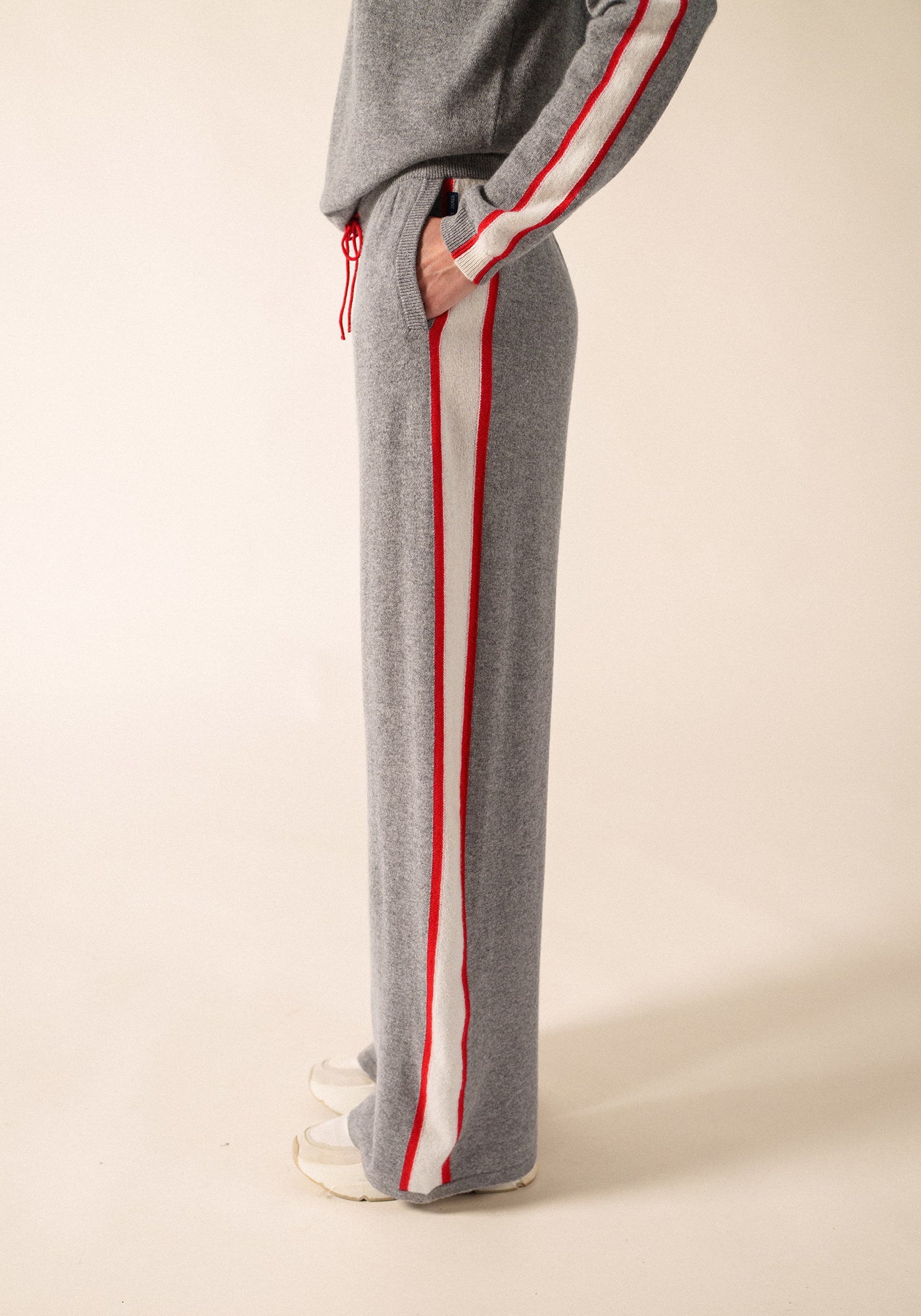 Sorrento Trousers x Collette Dinnigan (GRIS CHINE/ECUME/TULIPE)