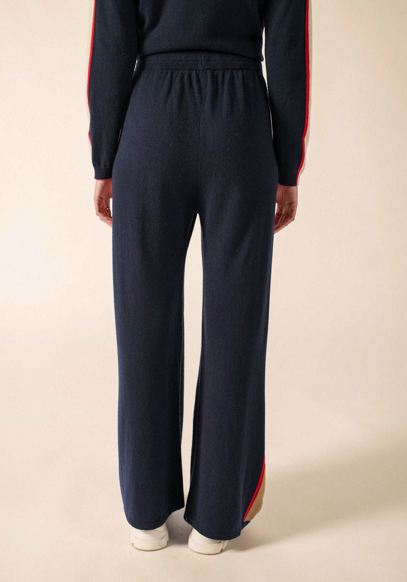 Sorrento Trousers x Collette Dinnigan (NAVY/CAMEL/TULIPE)