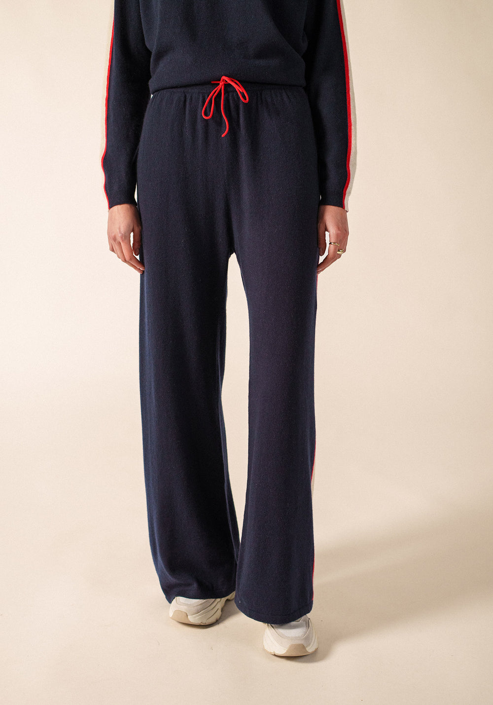 Sorrento Trousers x Collette Dinnigan (NAVY/CAMEL/TULIPE)