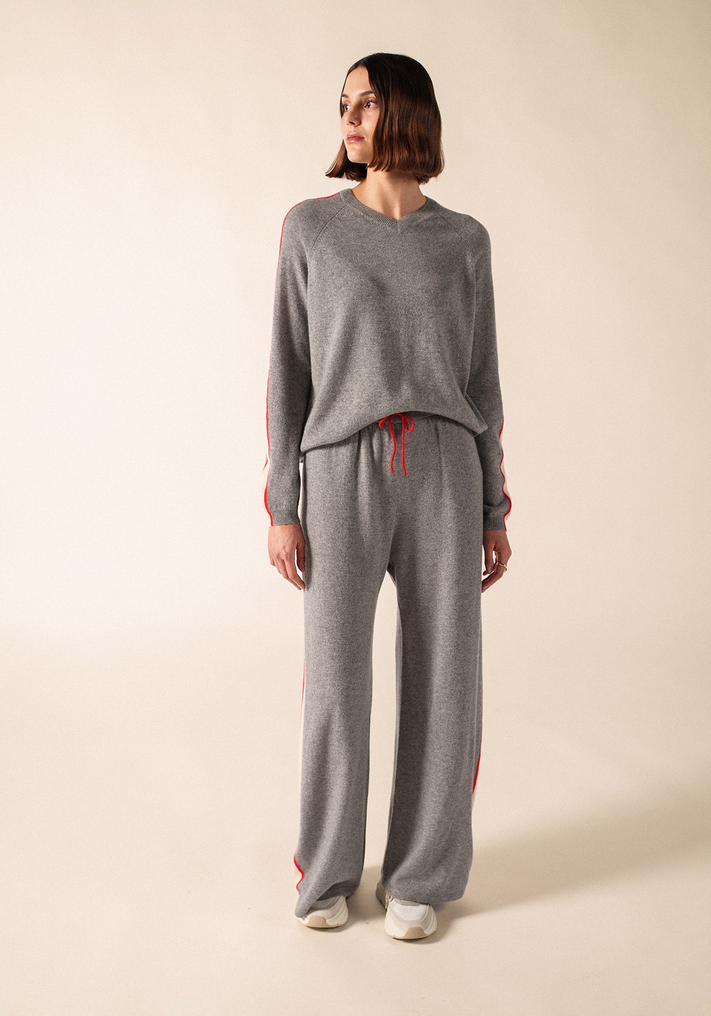 Noosa Jumper x Collette Dinnigan (GRIS CHINE/ECUME/TULIPE)