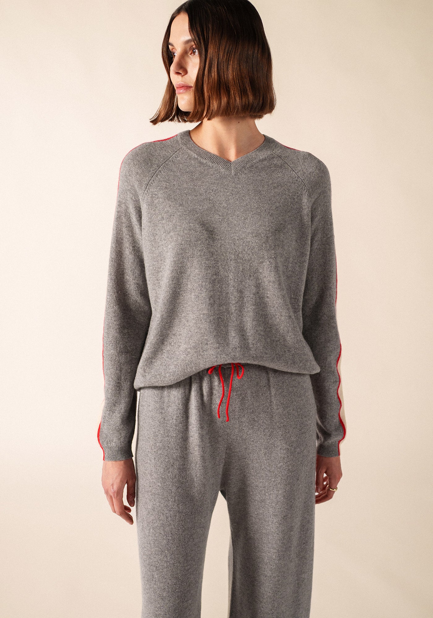 Noosa Jumper x Collette Dinnigan (GRIS CHINE/ECUME/TULIPE)