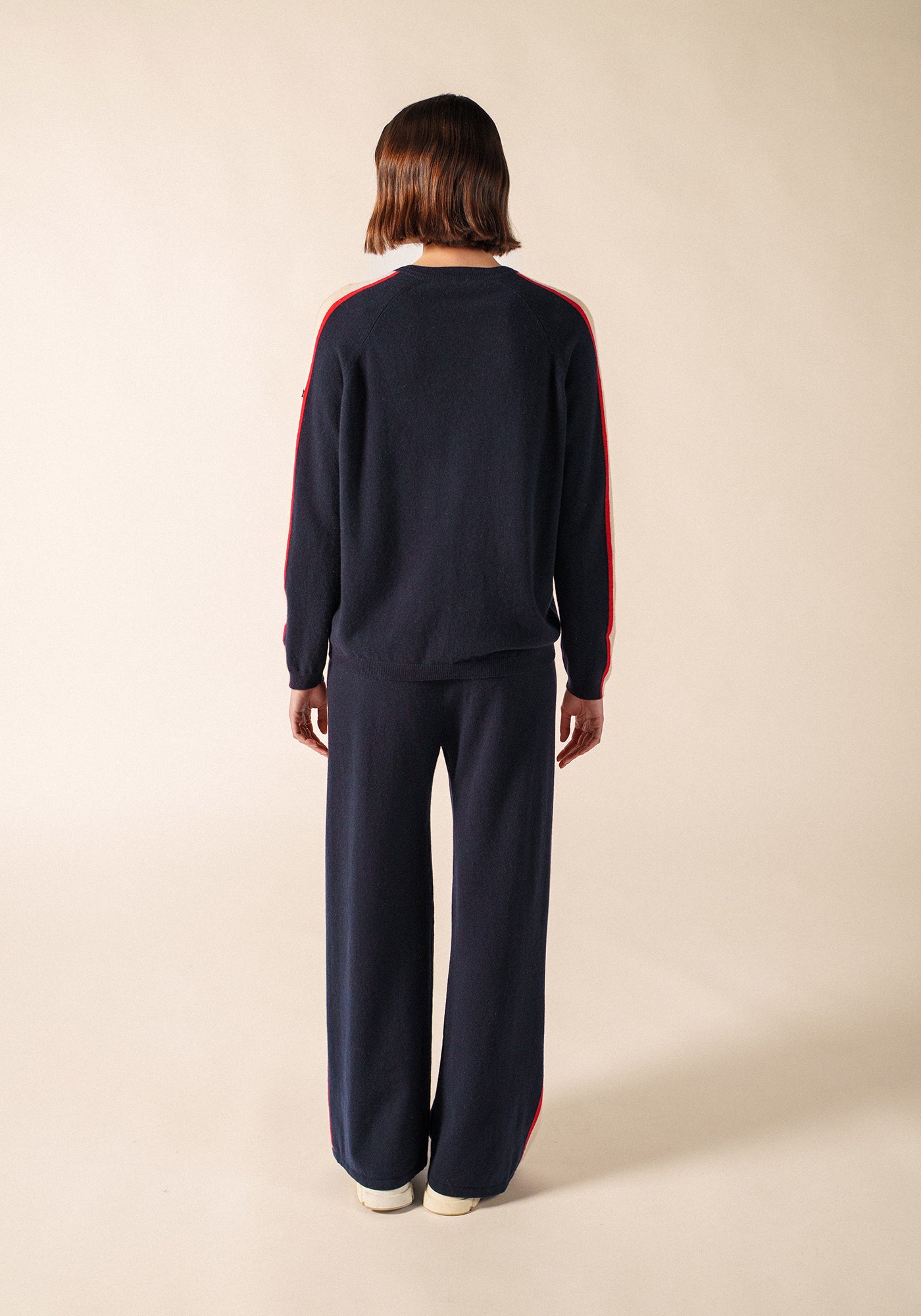 Noosa Jumper x Collette Dinnigan (NAVY/CAMEL/TULIPE)