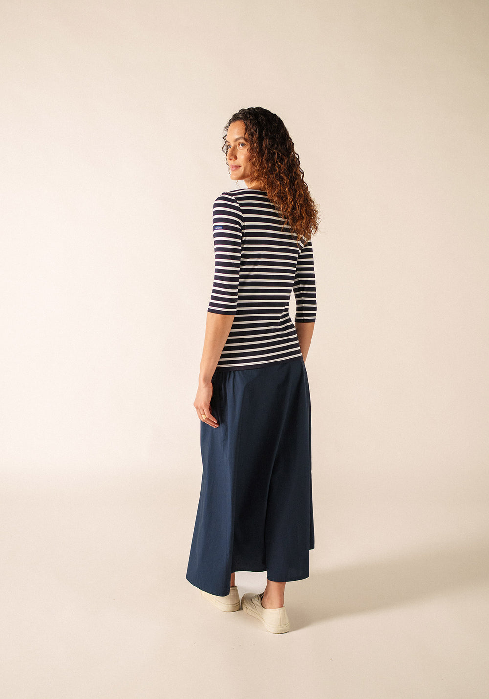 Garde-Côte Breton shirt (NAVY/NEIGE)