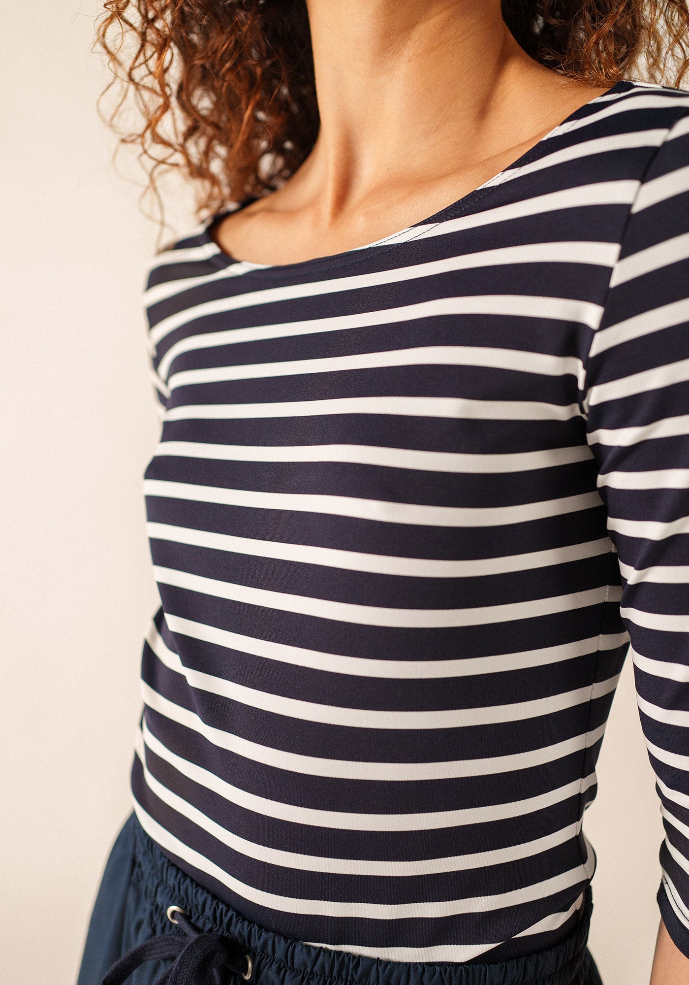 Garde-Côte Breton shirt (NAVY/NEIGE)