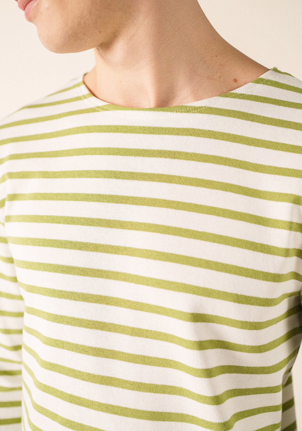 Méridien Breton shirt (NEIGE/OIL)