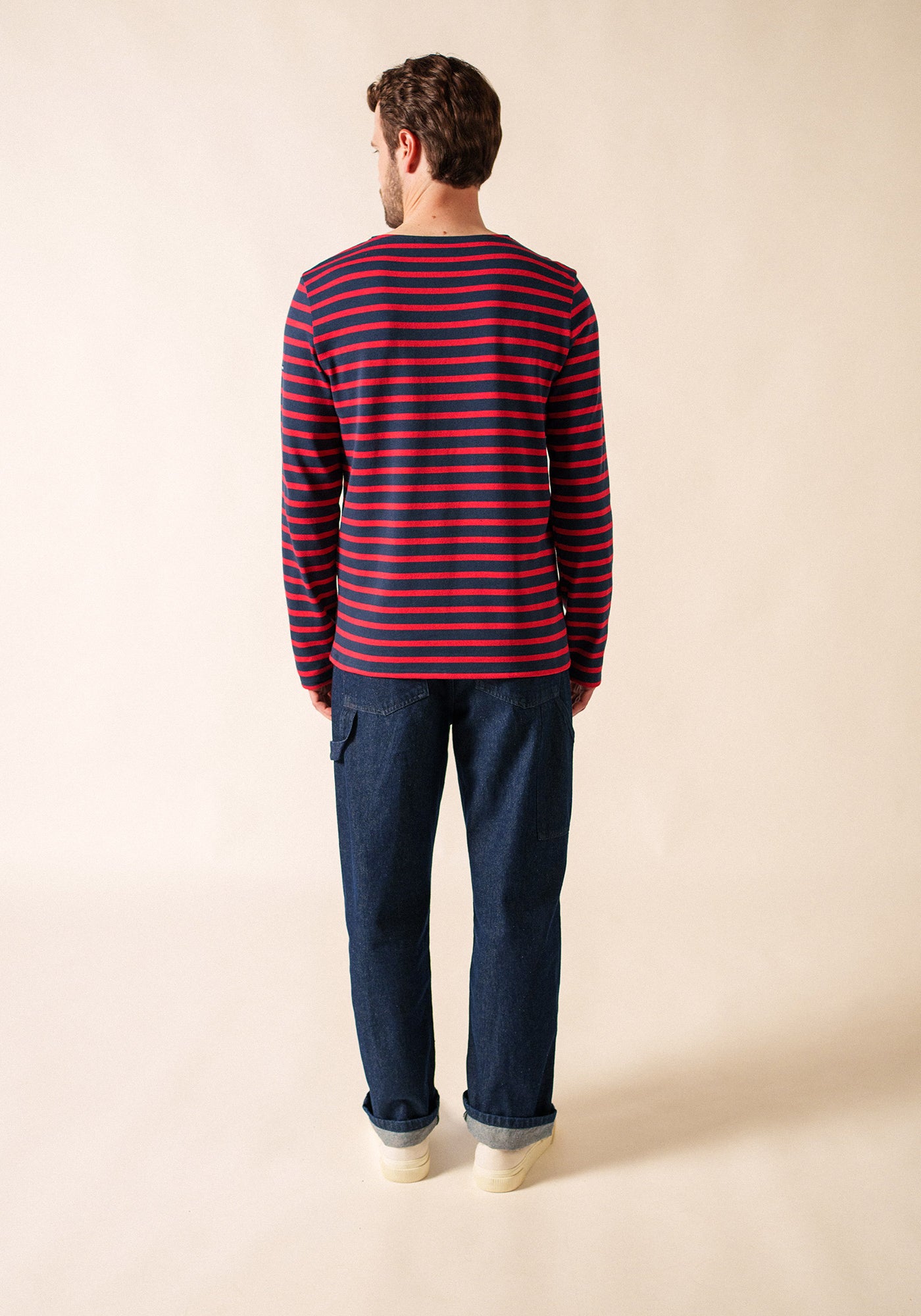 Méridien Breton shirt (MARINE/TULIPE)