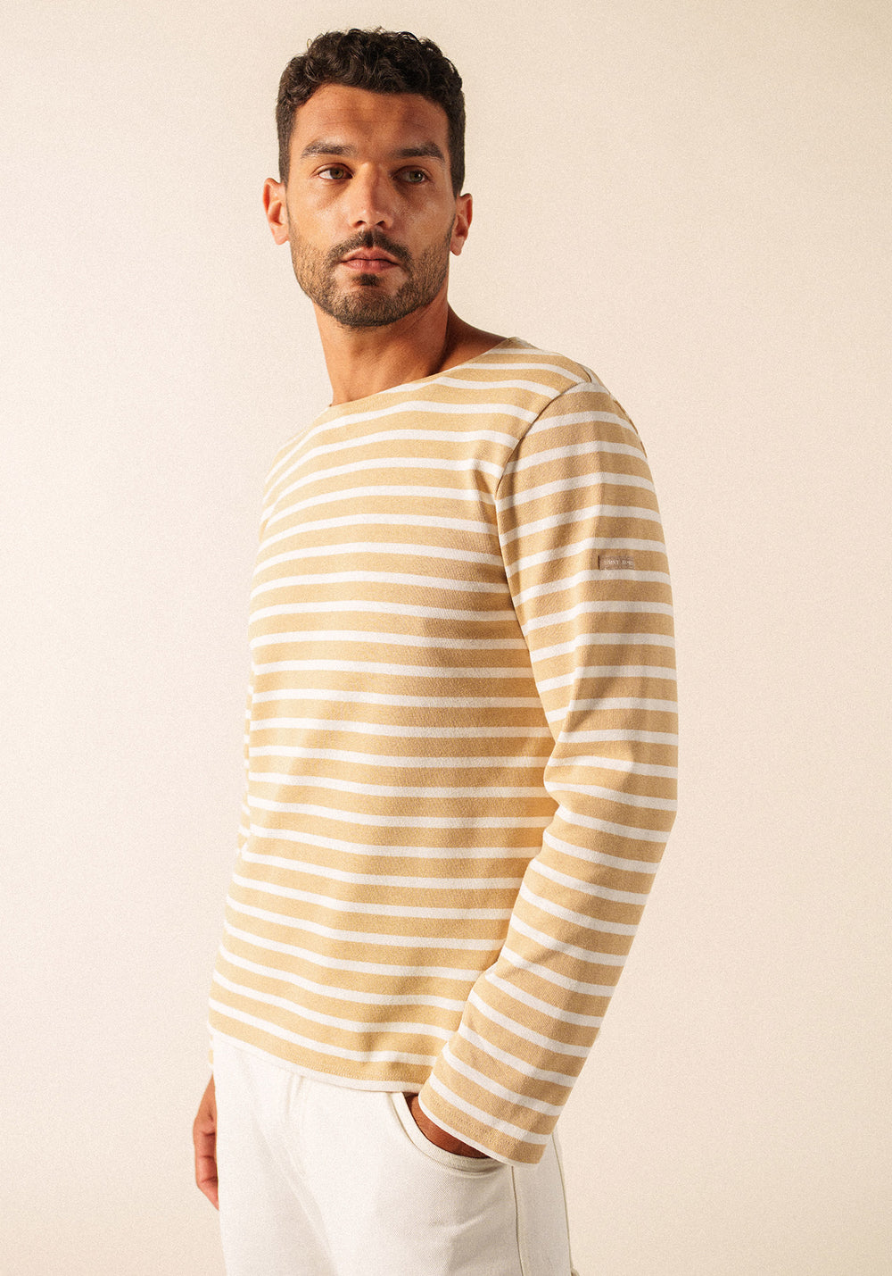 Méridien Breton shirt (TOILE/NEIGE)