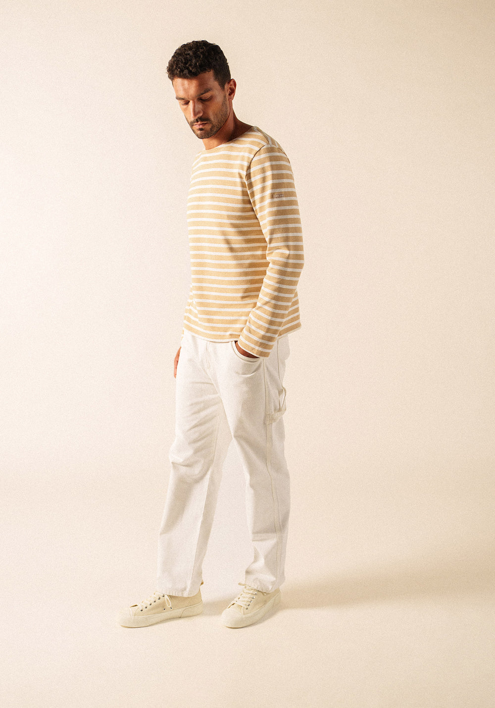 Méridien Breton shirt (TOILE/NEIGE)